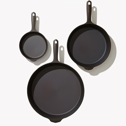 cast iron fry pans